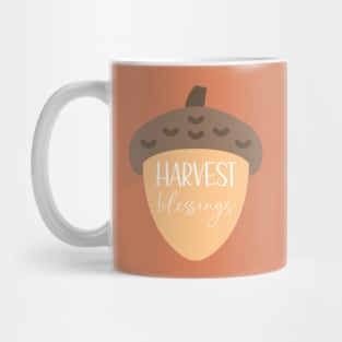 Harvest Blessings Acorn Mug